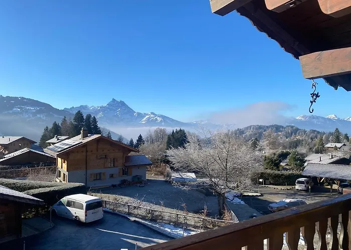 Apartment Aigle Royal, Comfortable And Bright 3-bedroom Gryon