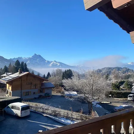 Apartamento Aigle Royal, Comfortable And Bright 3-bedroom Gryon